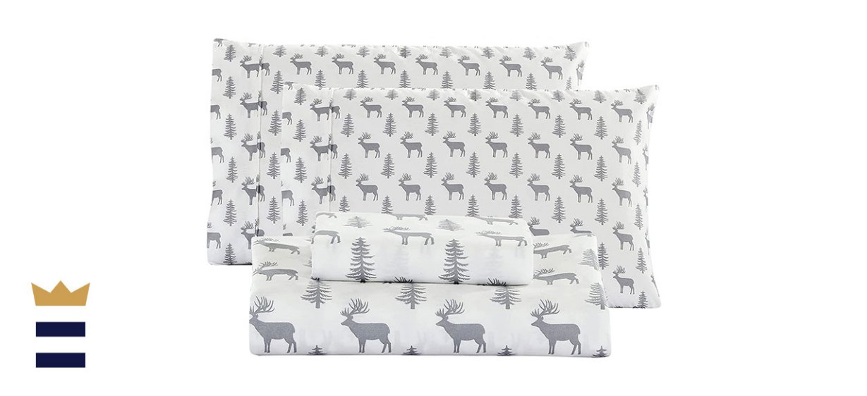 Great Bay Home Four Piece Ultra Soft Microfiber Sheet Set