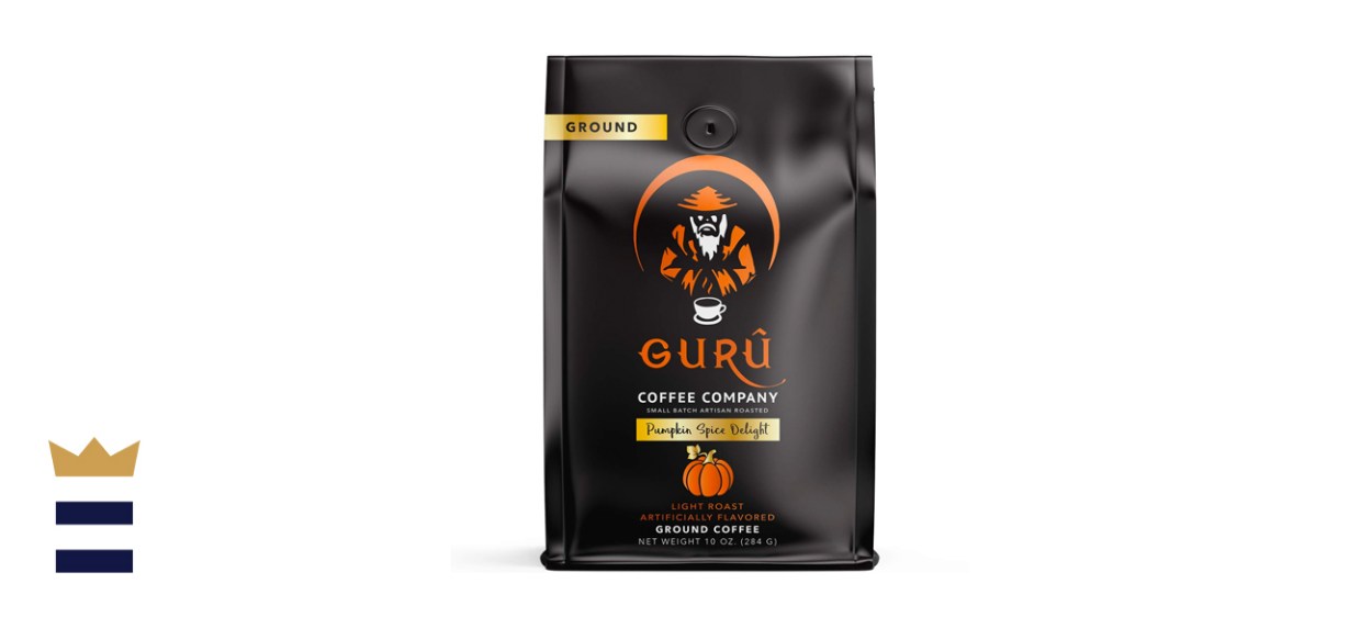 Guru Coffee Company Premium Pumpkin Spice Flavored Ground Coffee