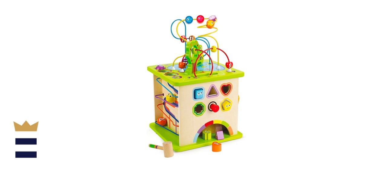 Hape Country Critters Wooden Activity Play Cube