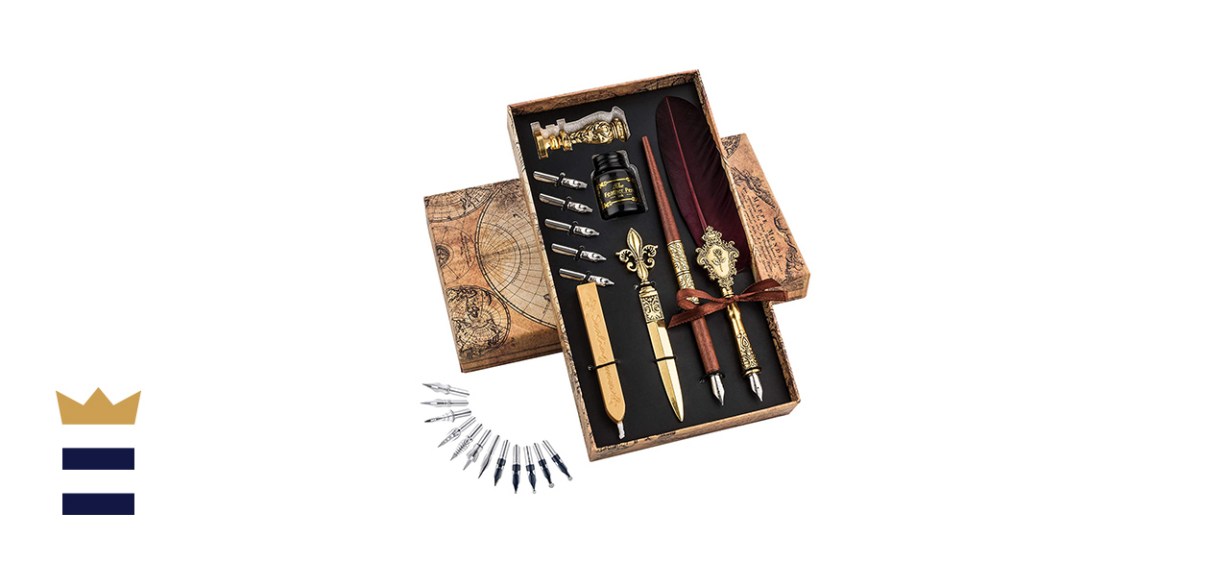 Hethrone Quill Pen Feather Pen Calligraphy Pen Set