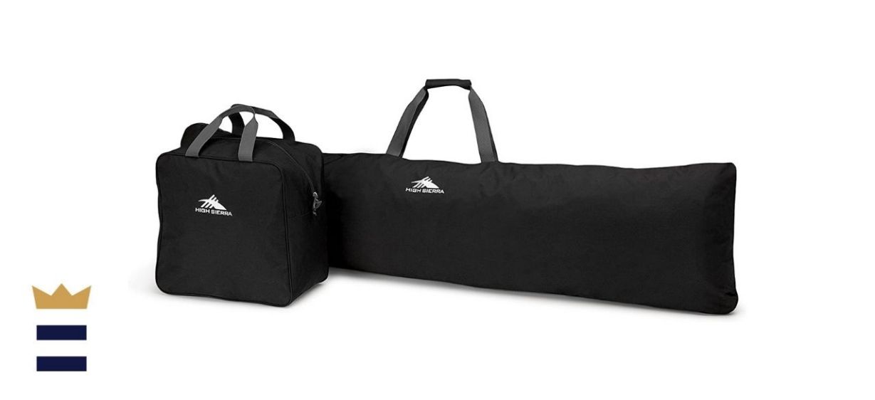 High Sierra snowboard bag combo
