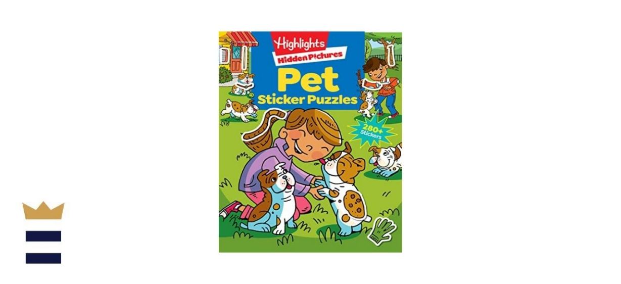 Highlights Hidden Pictures Pet Sticker Puzzles