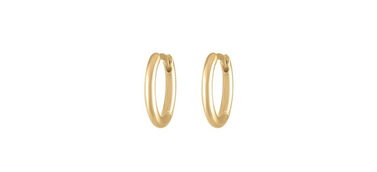 Maison Miru Classic Huggie Hoops Maison Miru Classic Huggie Hoops