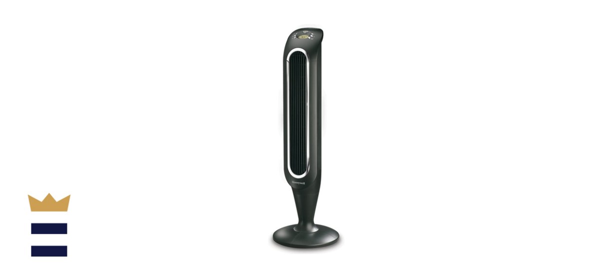 Honeywell Fresh Breeze Tower Fan with Remote Control with Programmable Thermostat, Timer Shut-Off Function &amp; Dust Filter