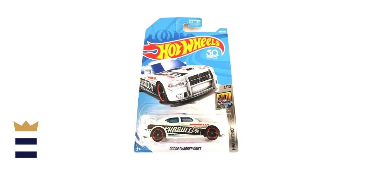 Hot Wheels 2018 50th Anniversary HW Metro Series Dodge Charger Drift (Police Car)
