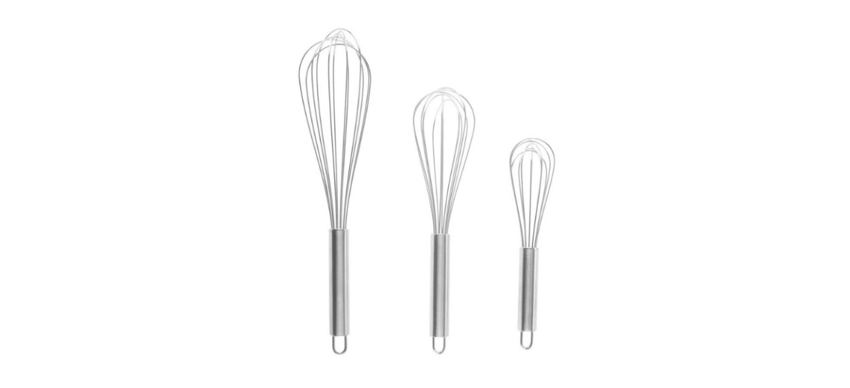 Classic Cuisine Wire Whisk Set