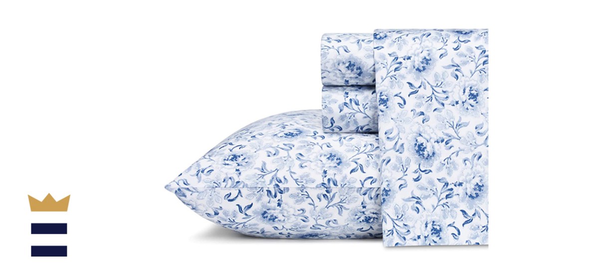 Laura Ashley Home Sateen Collection Patterned Sheet Set