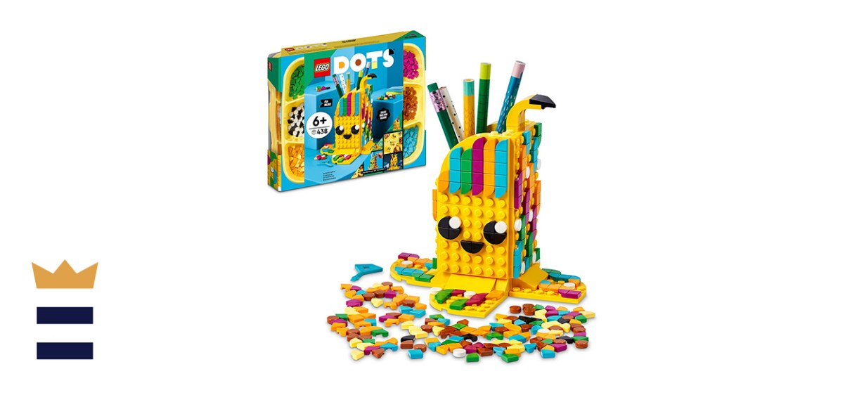 Lego Dots Cute Banana Pen Holder