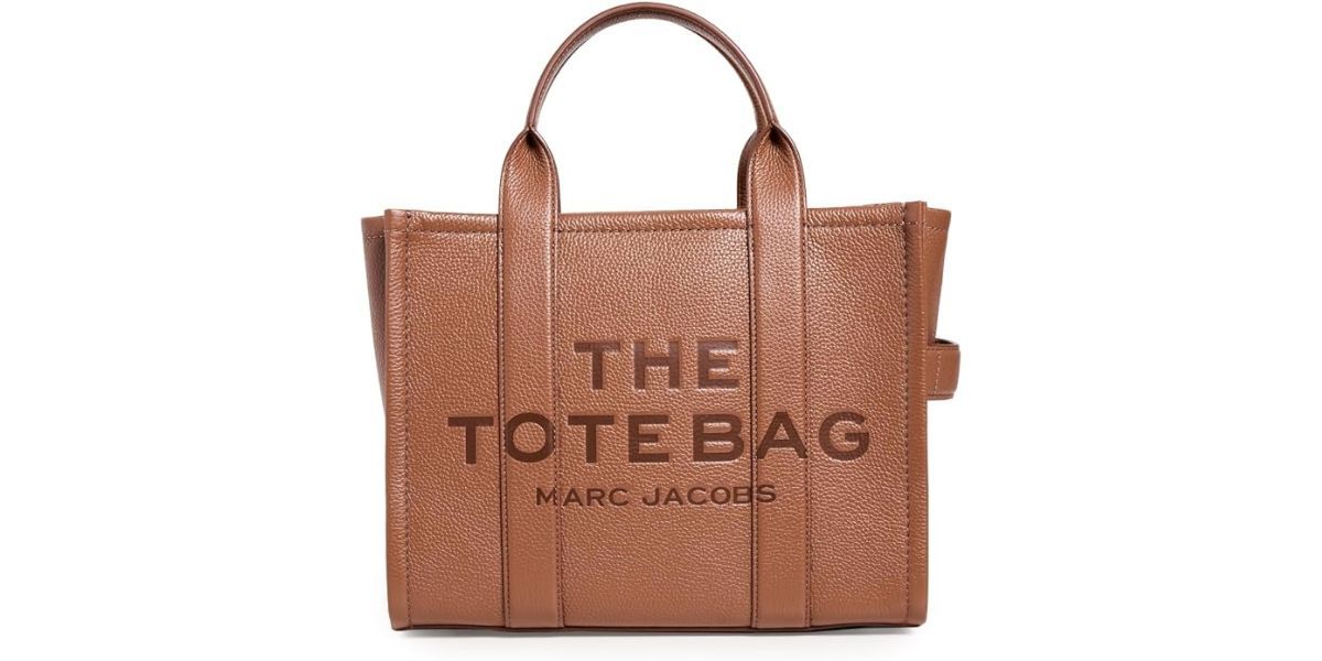 Marc Jacobs The Leather Medium Tote Bag