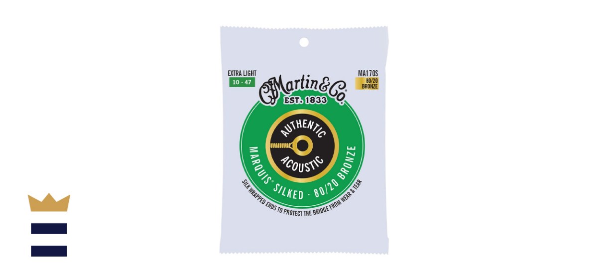 Martin Guitars Authentic Acoustic Marquis Silked Guitar Strings