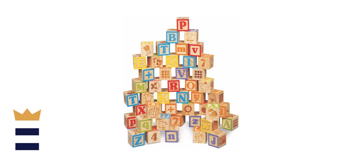 Maxim Deluxe Wooden ABC Blocks