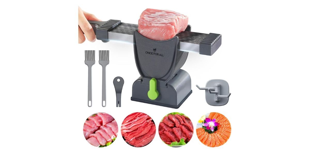 ONCE FOR ALL Meat Cleaver Slicer Knife Set