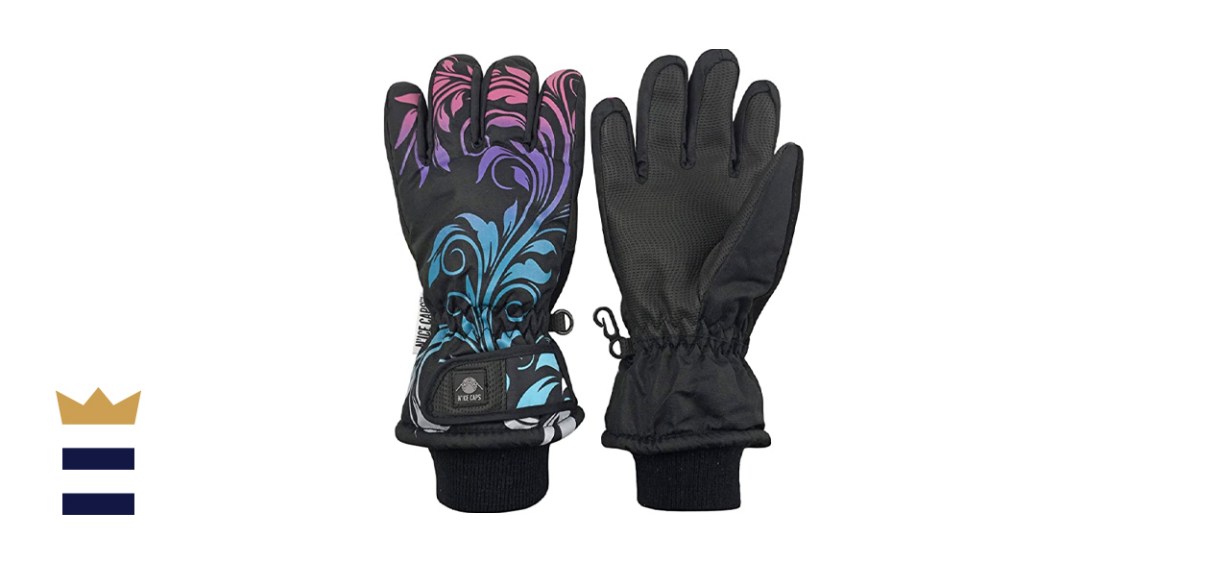 N’Ice Caps Kids’ Waterproof Thinsulate Snow Ski Gloves