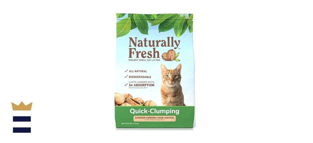 Naturally Fresh Unscented Walnut Cat Litter 