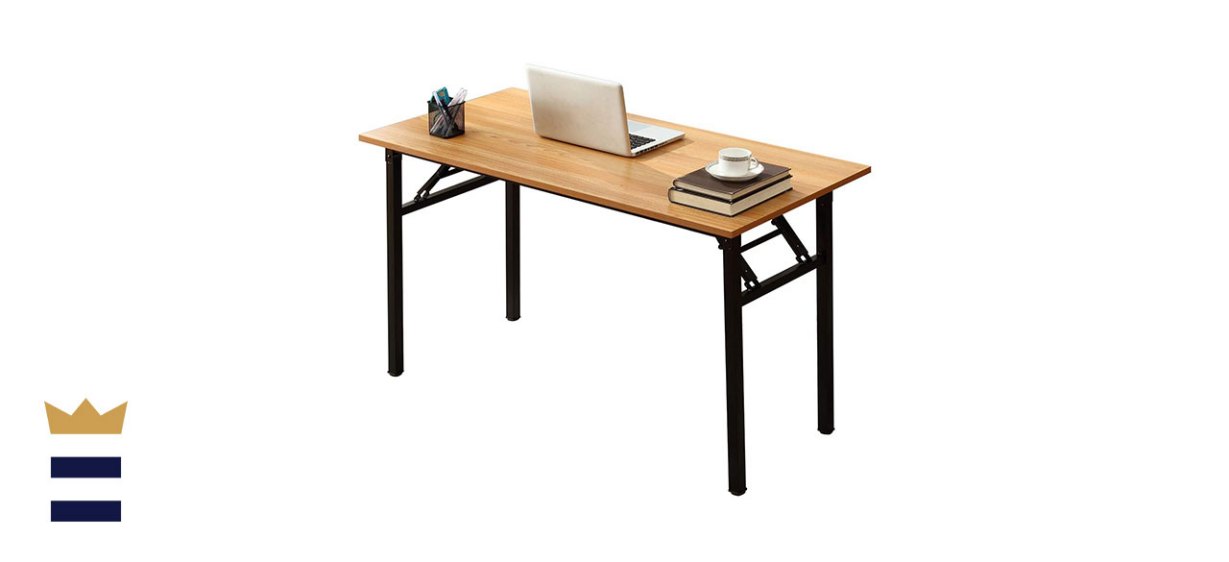Need Home Office Desk 47-Inch Folding Computer Table Workstation