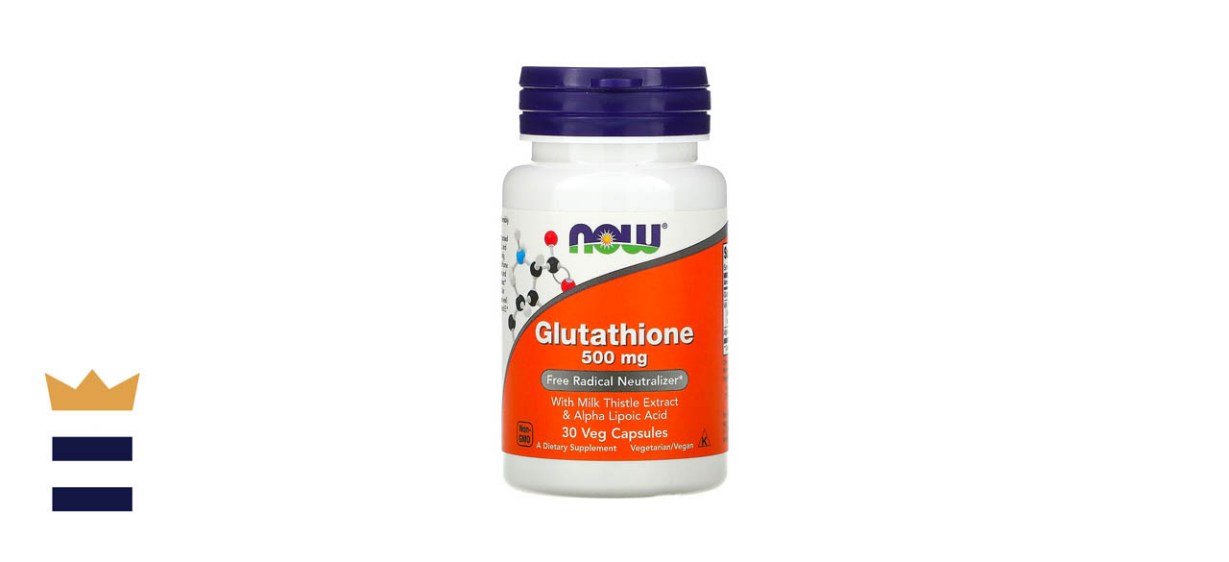 Now Foods Glutathione 500-milligram Vegetarian Capsules