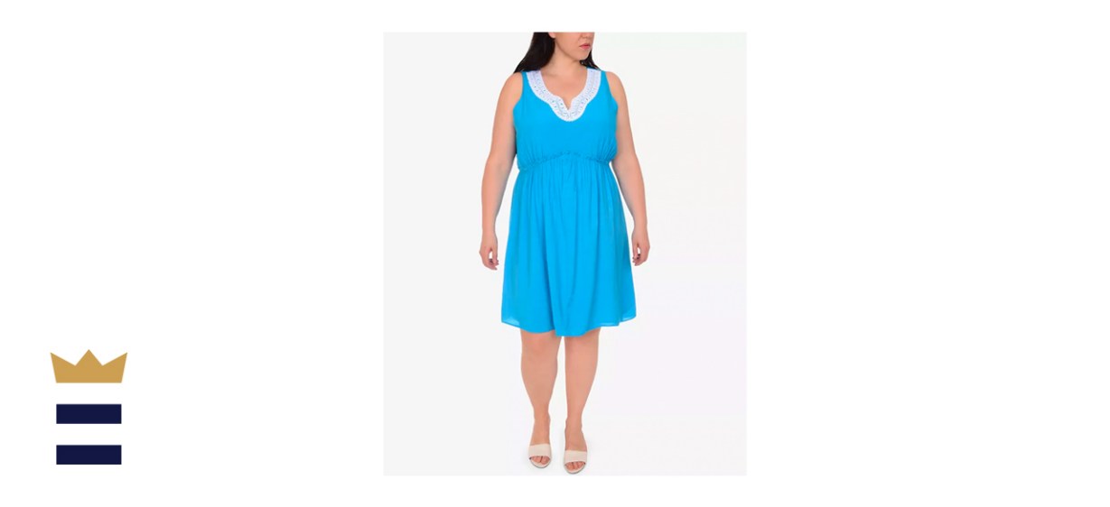 NY Collection Plus-Size A-Line Dress