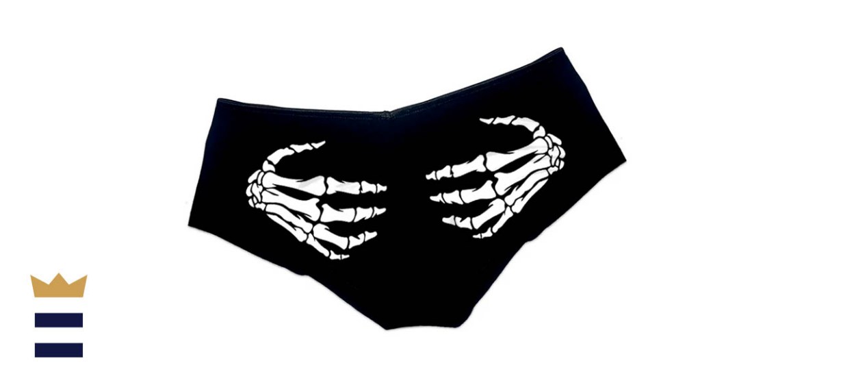 NYStash Skeleton Hands Panties
