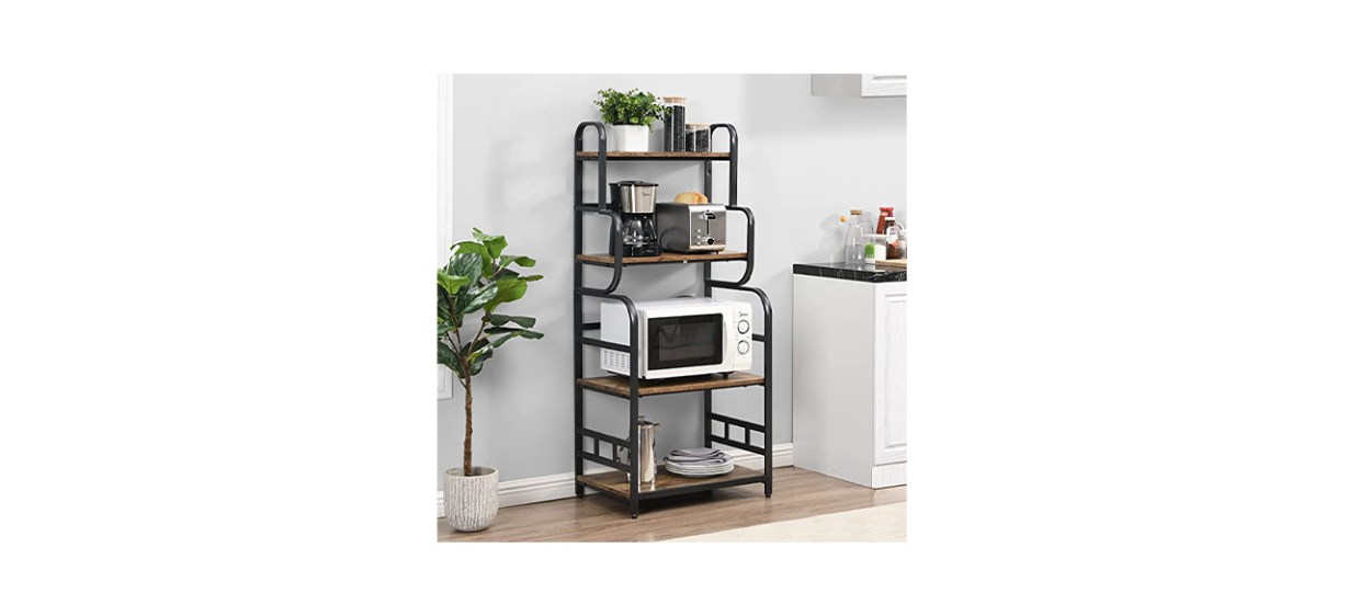 O&amp;K Furniture Four-Tier Baker's Rack