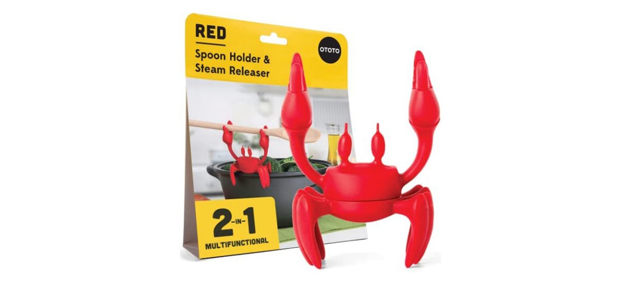 OTOTO Red the Crab Silicone Utensil Rest
