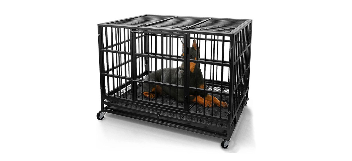 Pets-Best Otaid Heavy Duty Metal Dog Crate