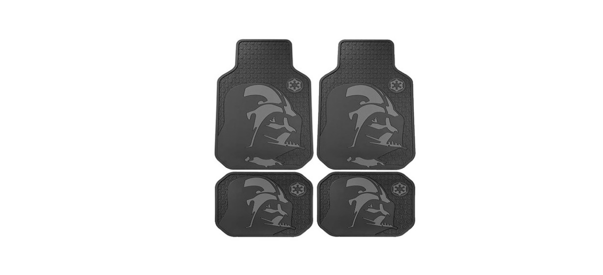 Plasticolor Darth Vader Rubber Car Floor Mats