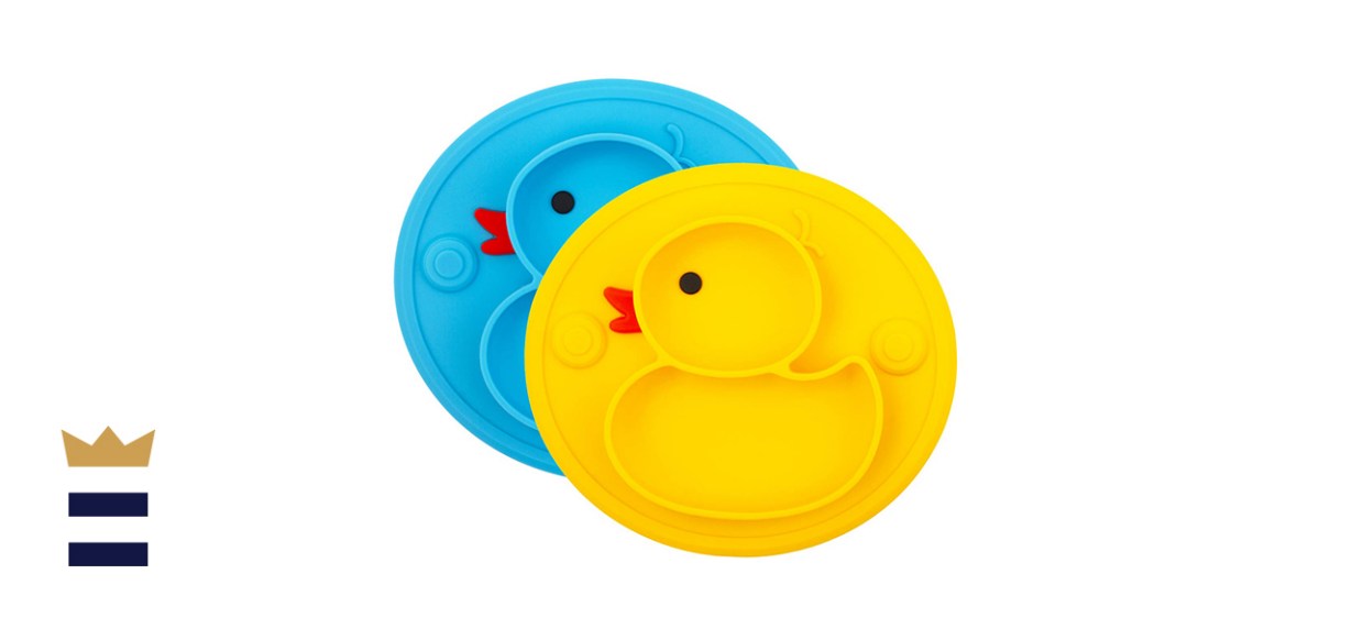 Portable Non-Slip Divided Plates