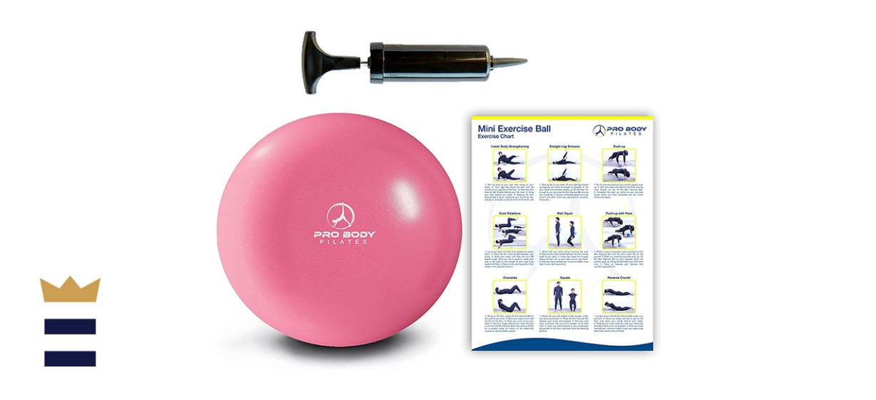 ProBody Pilates Mini pilates ball with Pump