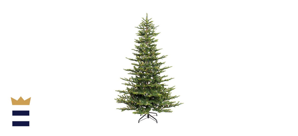Puleo International Pre-Lit Aspen Fir Artificial Christmas Tree 
