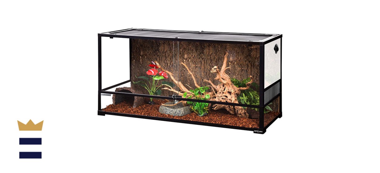 REPTI ZOO Large Reptile Terrarium 85 Gallon