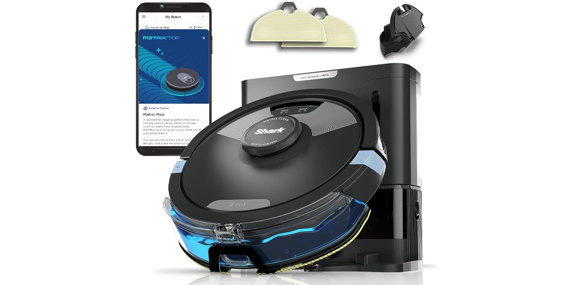Shark Matrix Plus 2-in-1 Robot Vacuum &amp; Mop