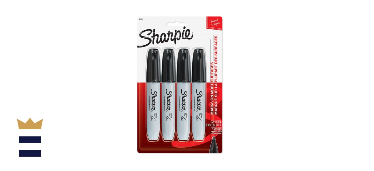 Sharpie Permanent Markers, Chisel Tip