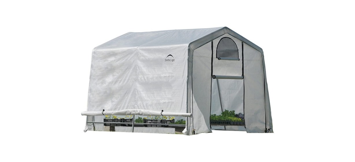 ShelterLogic 10-by-10-Foot Greenhouse-In-A-Box