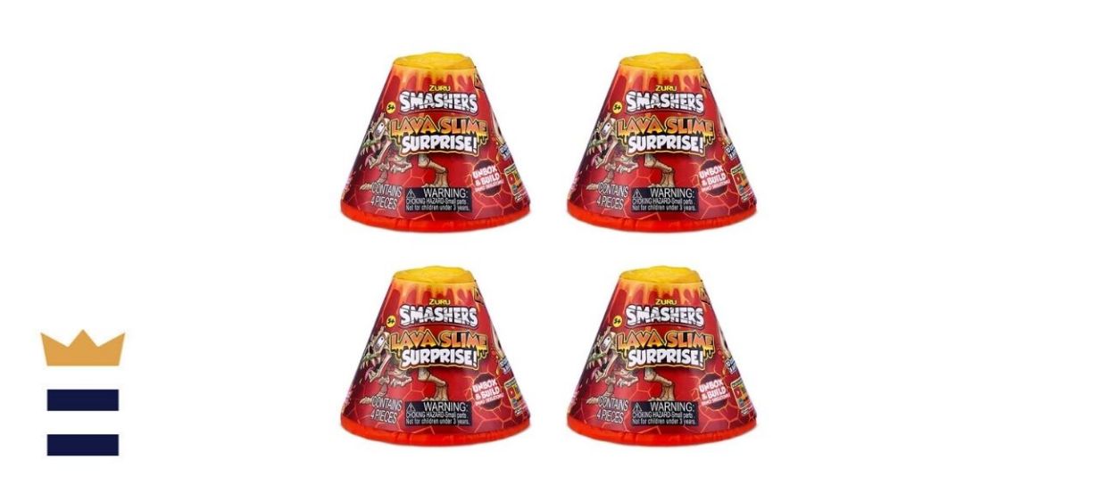 Smashers Small Volcano Lava Slime Surprise