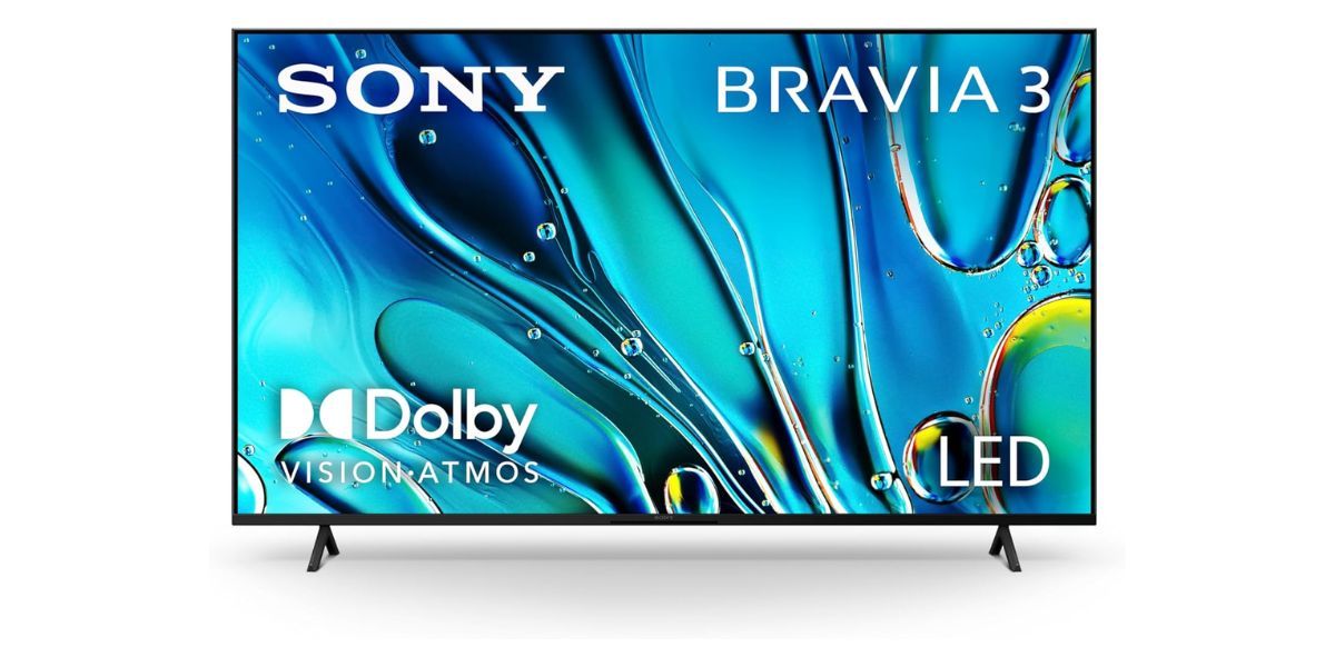 Sony 55-Inch 4K Ultra HD BRAVIA 3 LED Smart TV with Google TV,