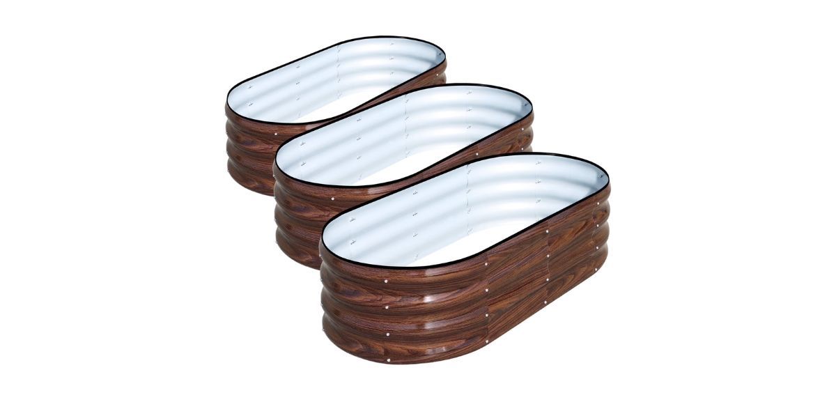 SnugNiture Galvanized Raised Garden Beds