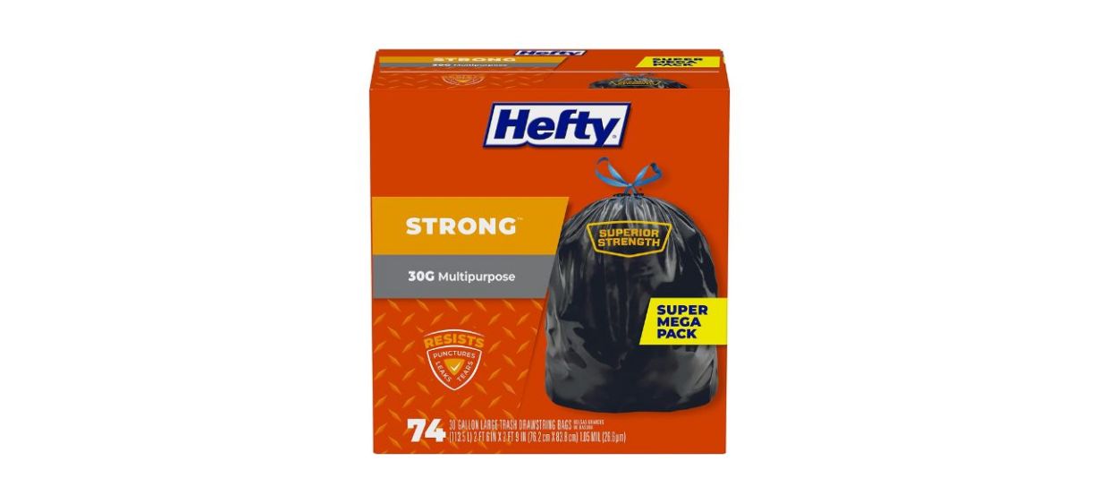 Hefty Strong Large Trash Bags Hefty Strong Large Trash Bags