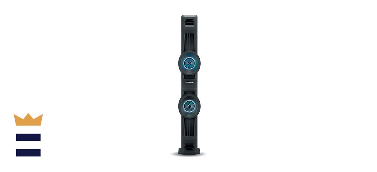 Sylvania Bluetooth LED Light-Up Tower Speaker