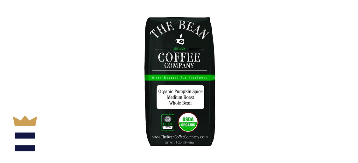 The Bean Coffee Company Organic Pumpkin Spice Whole Bean Coffee