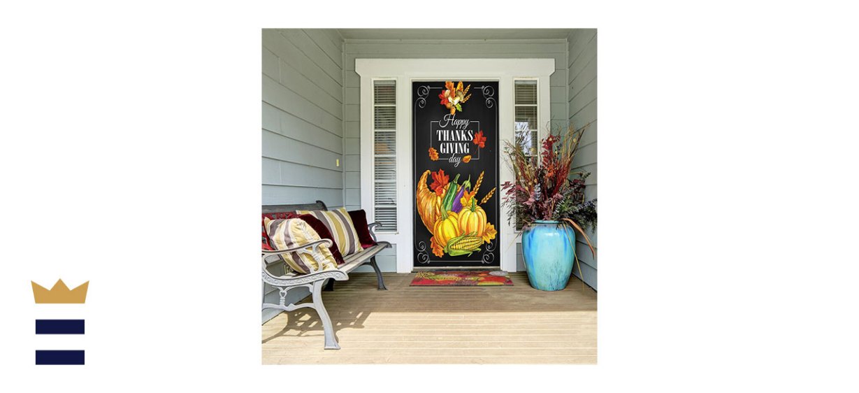 The Holiday Aisle Thanksgiving Door Mural