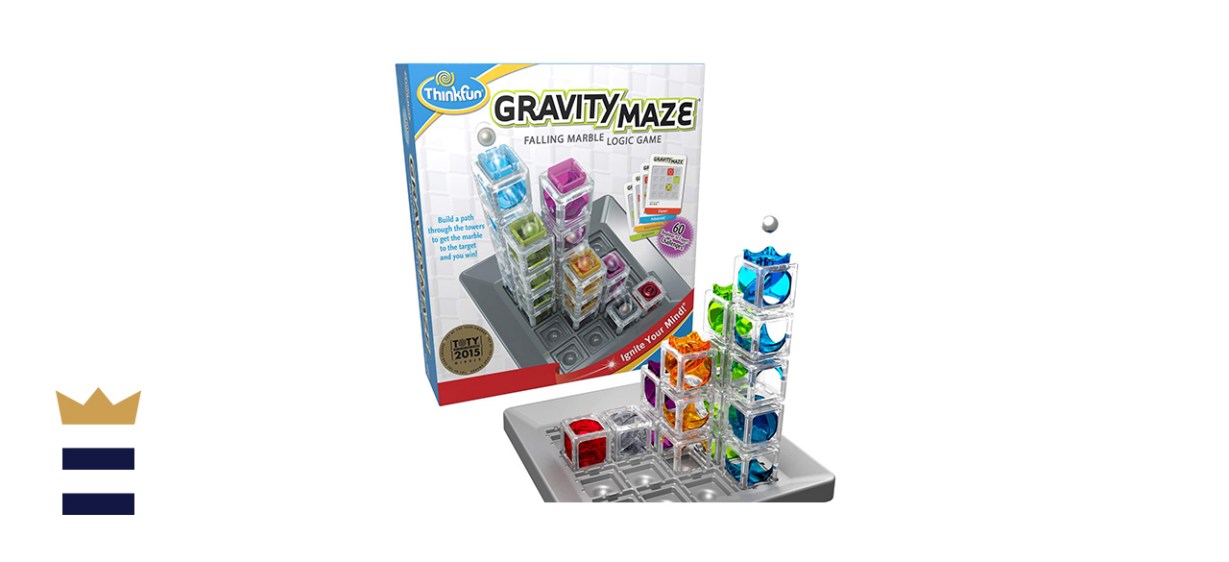 ThinkFun Gravity Maze Falling Marble Logic Game