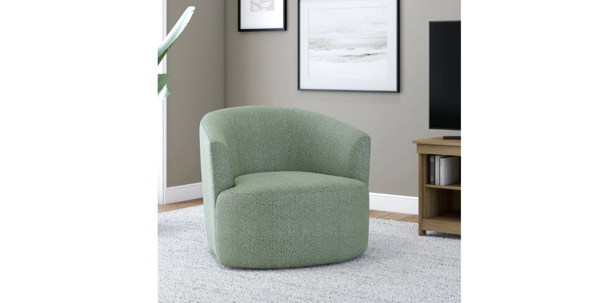 Mainstays Boucle Swivel Chair