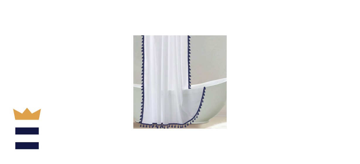 Uphome Tassel Shower Curtain