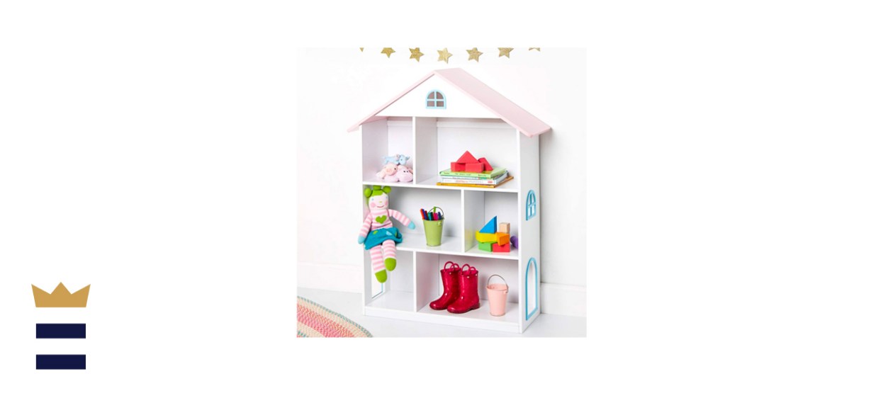 Wildkin Kids Wooden Dollhouse Bookcase