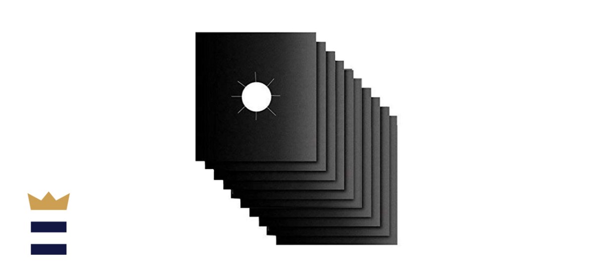 XZSUN Stove Burner Gas Range Protectors, 10-Pack