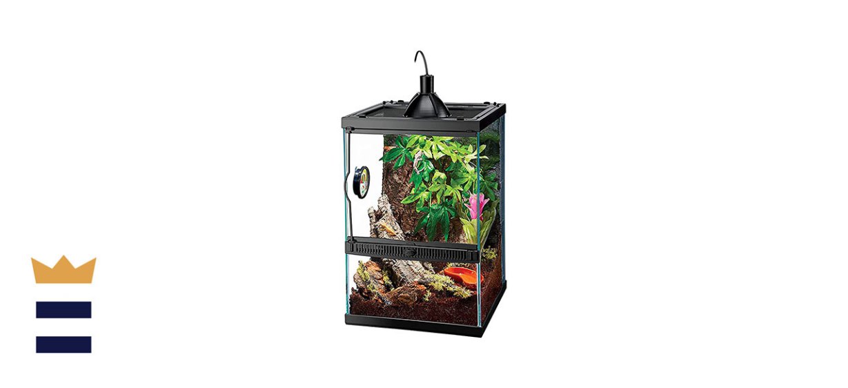 Zilla Tropical Vertical Starter Kit with Mini-Halogen Lighting