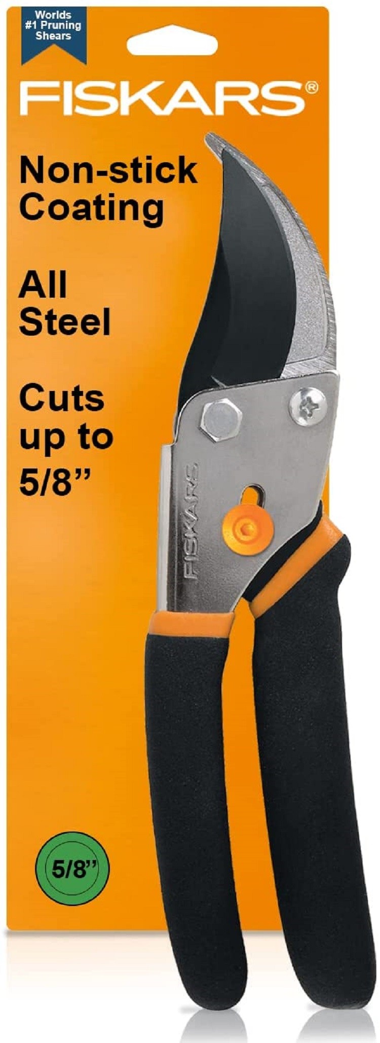 Fiskars Steel Bypass Pruning Shears