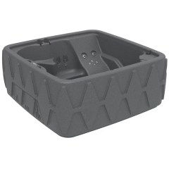 Aquarest Spas Jet Square Plug And Play Hot Tub w/Ozonator