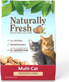 Naturally Fresh Walnut-Based Quick-Clumping Kitty Litter