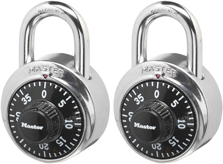 Master Lock 2-Pack Combination Padlock